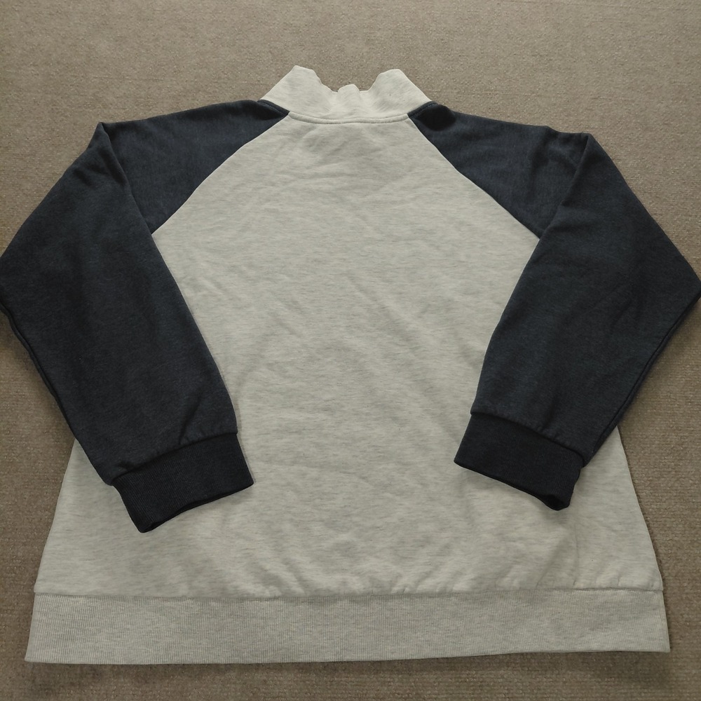 Solheim Cup Womens XXL Golf Side 1/4 Snap Gray Mock Neck Sweatshirt Logo Graphic - Picture 7 of 10